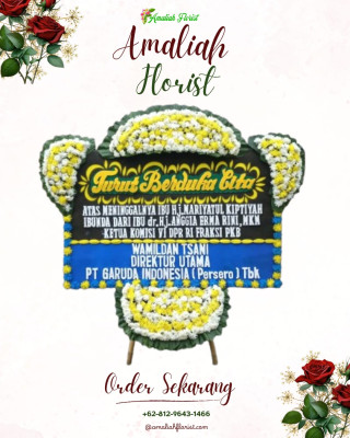 Papan Bunga Duka di Sudimara Barat